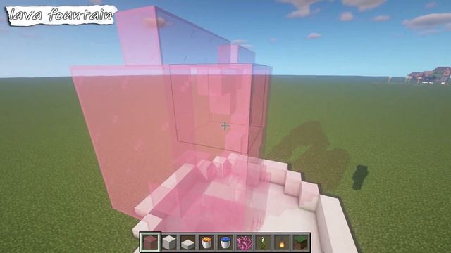 How to build Heart Lava Fountain - Minecraft Tutorial! [ Girl Builder Pachimarik ] смотреть онлайн