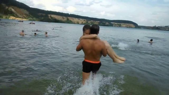 Открытие купального сезона. Поездка на Дзержинские карьеры. смотреть онлайн