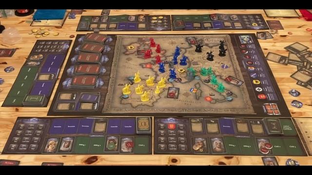 Crusader Kings Board Game | Playthrough смотреть онлайн