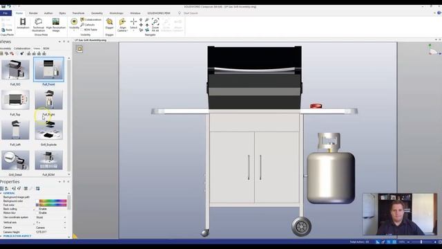 How to update Composer Project & Word file after SOLIDWORKS model is changed. смотреть онлайн
