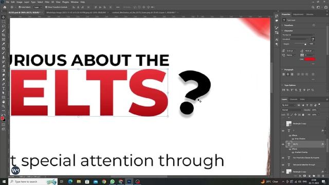 How to Design Trending post ?? | IELTS post Design in photoshop смотреть онлайн