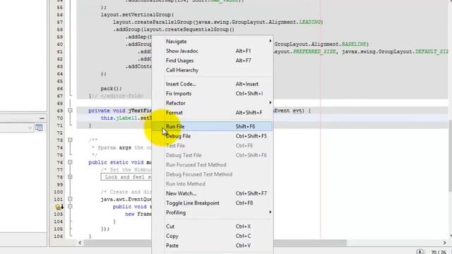 Java Tutorial 28 - Visual Programming in Java Using Netbeans смотреть онлайн