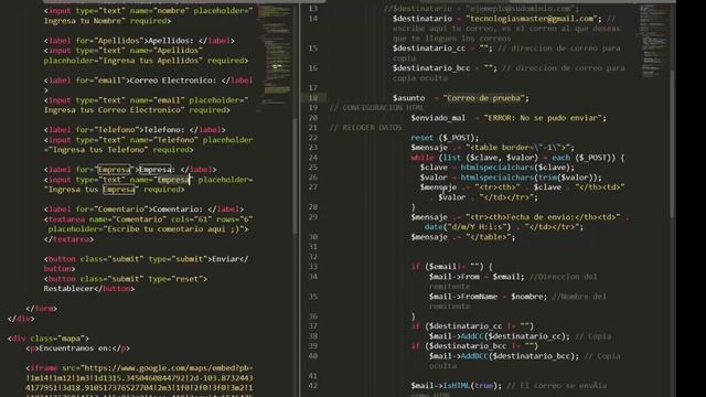 12.-Mi Primera pagina WEB - Enviar Información Con PHPMailer смотреть онлайн