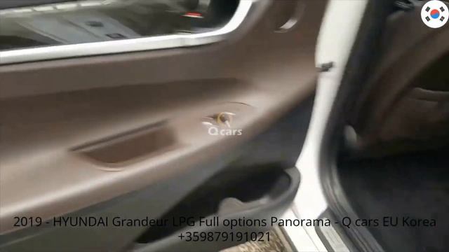 HYUNDAI GRANDEUR 2019 LPG ТЕЧНА ФАЗА ГАЗ - FULL OPTIONS Panorama -CH19 01 23 06
