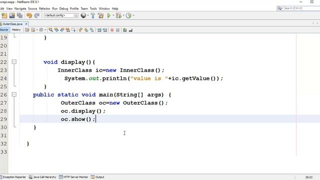 Inner class concepts in java class taken смотреть онлайн