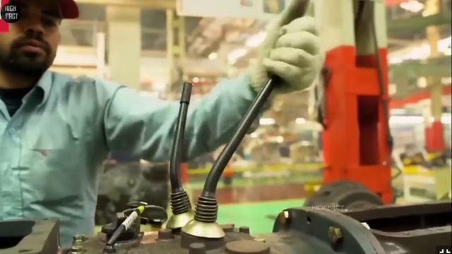 फैक्ट्री में ट्रैक्टर कैसे बनती है। How tractors are made in factory | tractor making factory смотреть онлайн