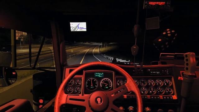 Kenworth W900 Highway Killer Produced by jon-ruda - American Truck Simulator - ATS 4K Gameplay смотреть онлайн