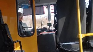 ПЕРВОЕ ДВИЖЕНИЕ НОВОГО ШКОЛЬНОГО АВТОБУСА ПАЗ-320570-02 !