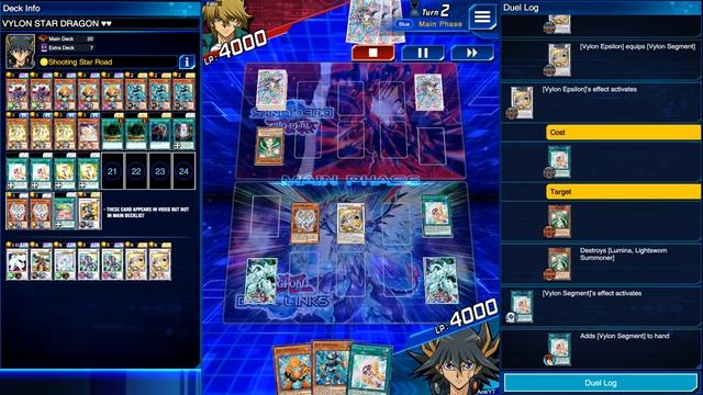 UNTARGETABLE VYLON!! WITH JUNK SYNCHRON TURBO - SHOOTING STAR ROAD! [Duel Links] смотреть онлайн