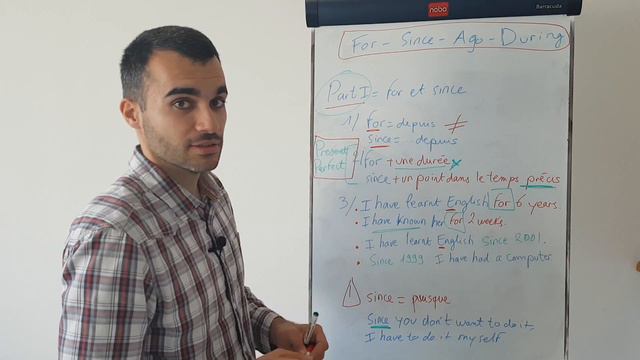 Since, For, Ago et During : Ne Confondez Plus ces Prépositions de Temps en Anglais ☝️ (Partie 1/2) смотреть онлайн