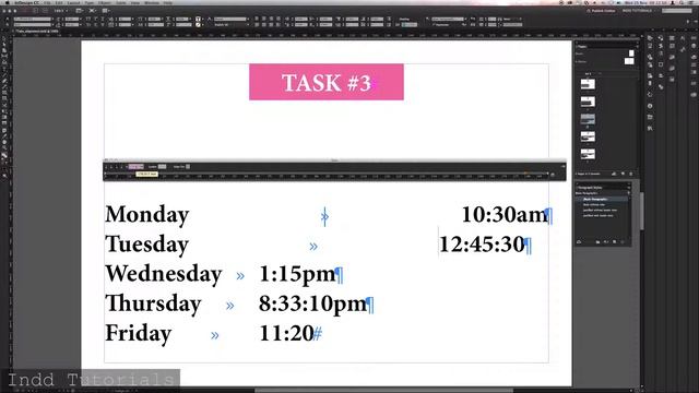 InDesign Tips and Tricks (TAB secrets) – Tutorial (Full HD) смотреть онлайн