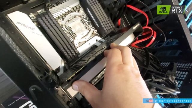 NVidia RTX A5000 PNY Unboxing Instalacja #martinflashgordon