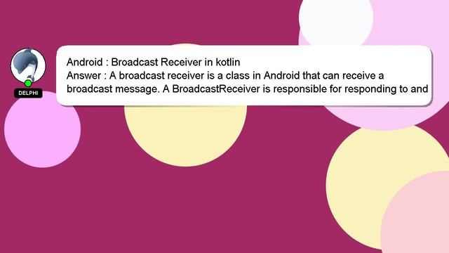 Android : Broadcast Receiver in kotlin смотреть онлайн