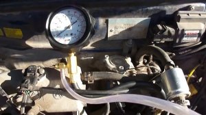 geely ck mk замер давления в топливной рампе