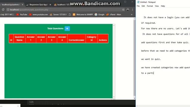 Online quiz application in php mysql bootstrap Admin Panel Dashboard Part - 1 || by Techies Time смотреть онлайн