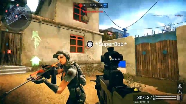 Warface, CW X8 4Fun, Tavor CTAR-21, Yard смотреть онлайн