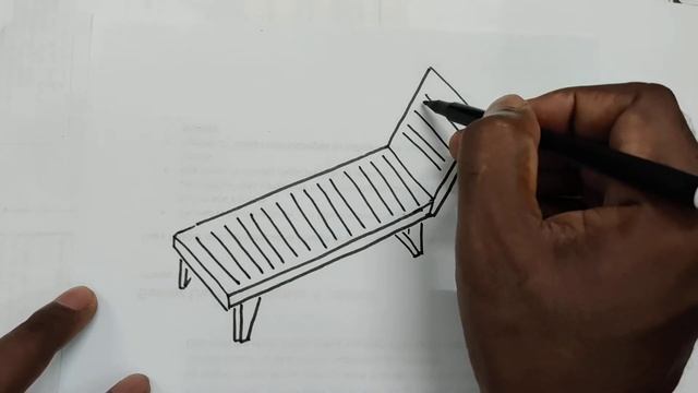 How to draw lounge chair? லவுஞ்ச் நாற்காலி வரைவது எப்படி? смотреть онлайн