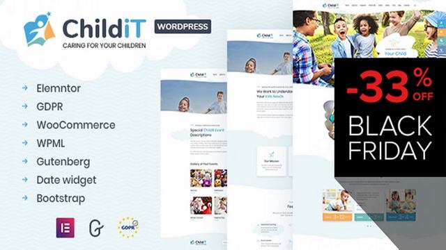 Childit - Kindergarten Elementor WordPress Theme | Themeforest Website Templates And Themes