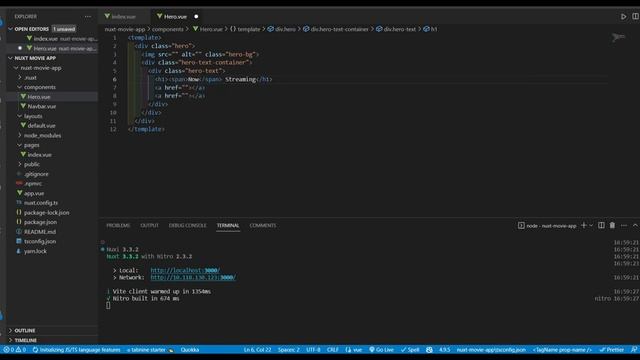 Nuxt.js Movie App Tutorial - Part 1 смотреть онлайн