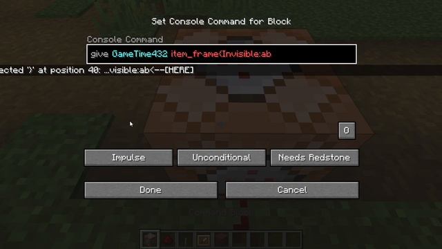 How to have invisible item frame in minecraft! смотреть онлайн