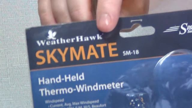 WeatherHawk SM 18 SkyMate Hand Held Wind Meter (anemometer) - Yellow AF5DN смотреть онлайн