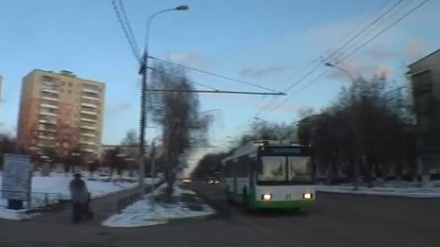 Видновский троллейбус ВМЗ-5298 №21 //Vidnoe trolleybus VMZ-5298 #21 смотреть онлайн