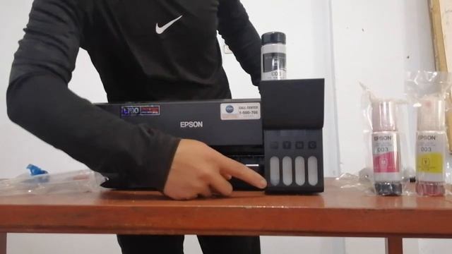Unboxing Printer EPSON L1110 смотреть онлайн
