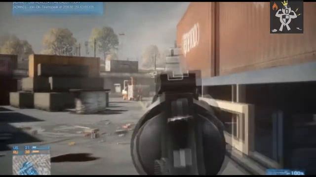 Battlefield 3 - this town ain't big enough for the two of us - FAT NINJA KINGS смотреть онлайн