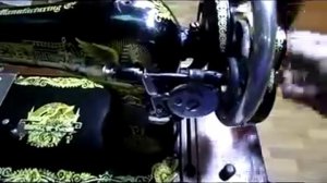 Швейная машинка Зингер 1911г механизм намотки нити