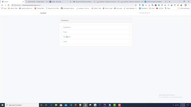 03. How to make Laravel custom rules, permission,middleware, route security part - 03 смотреть онлайн