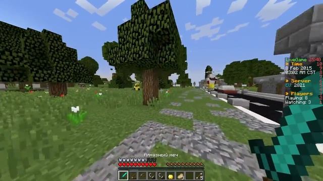 MINECRAFT Голодные игры #1-Железный блок!! смотреть онлайн