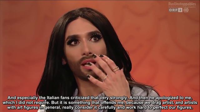 Conchita Wurst Und Hape Kerkeling Bei Stöckl, 23.04.2015 (english Subtitles)
