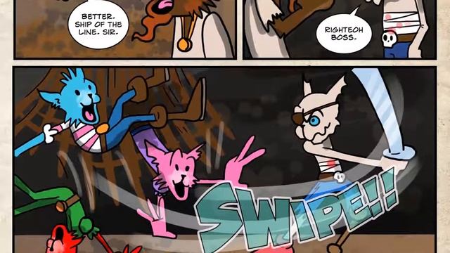 The Pirate Cats - Saga of the Kittens Issue 2 Video смотреть онлайн