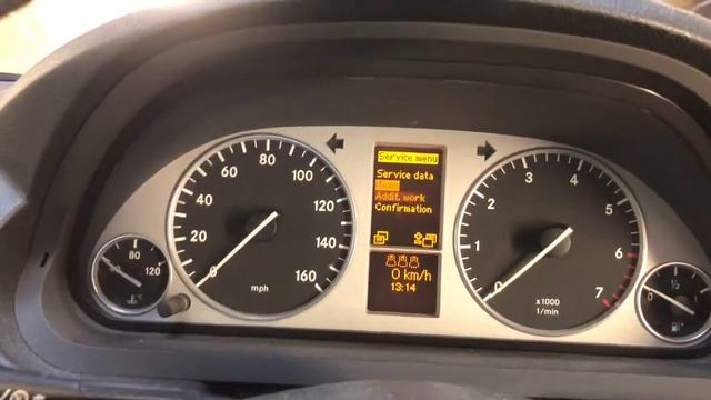 Mercedes B class w245 2006 service reset смотреть онлайн