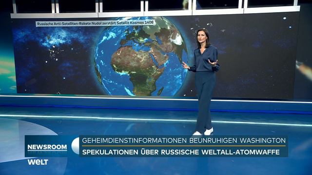 WAFFEN IM WELTRAUM: KRIEG DER STERNE? Russland soll an neuen Atomplänen im Weltall arbeiten смотреть онлайн