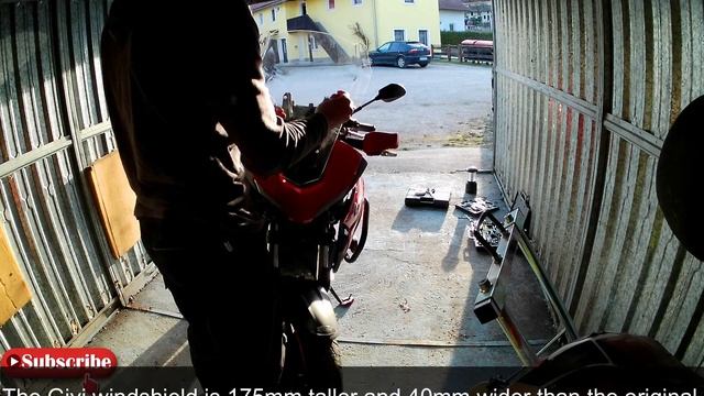 Givi Windshield-YAMAHA TRACER 7 смотреть онлайн