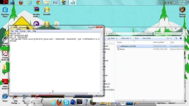 Portforwarding/Making a Minecraft Bukkit Server 1.2.5 смотреть онлайн