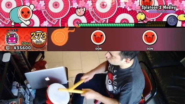 Splatoon 2 Medley – Taiko no Tatsujin Nintendo Switch – extreme / oni – full combo смотреть онлайн