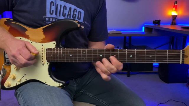 Minor Blues Improvisation Guitar Solo смотреть онлайн