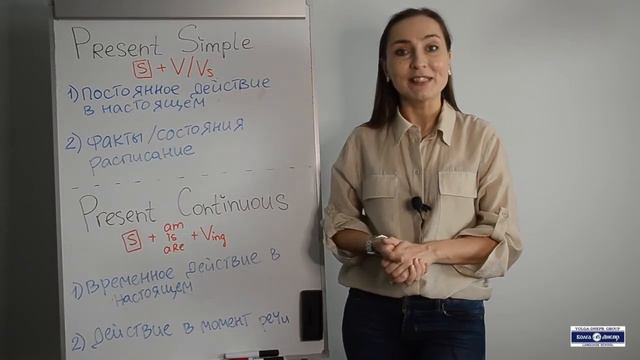 #Грамматический_ликбез. Present simple vs present continuous смотреть онлайн