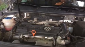 Vag. Грохот Пассат б7 1.4 CAXA . Холодный пуск