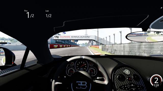 Bugatti Veyron Super Sport + Bathurst Mount Panorama circuit on Assetto Corsa T500rs смотреть онлайн