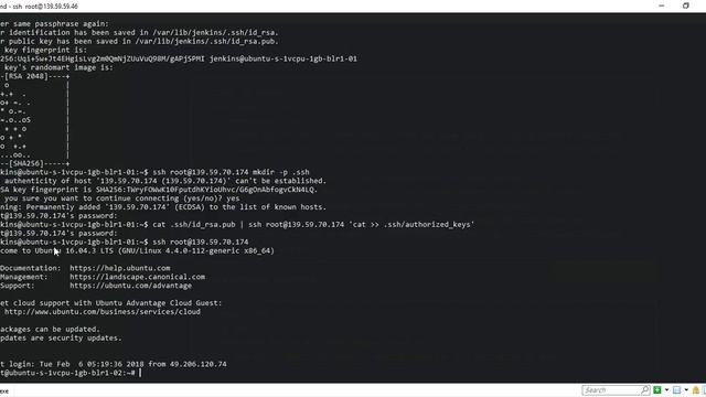 Droplets VM creation and Jenkins Master Slave node смотреть онлайн