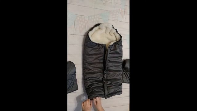 Конверт на меху в коляску. Обзор смотреть онлайн