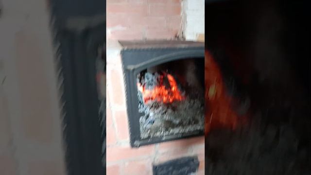 Зима в деревне на границе с Литвой.Что такое чудо печка на все случаи жизни ?Внимание, показываем-