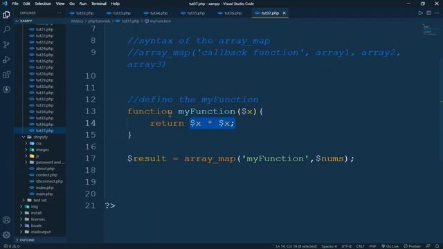 Array_map Function || PHP || EXCELLENT CODE WITH AJ смотреть онлайн