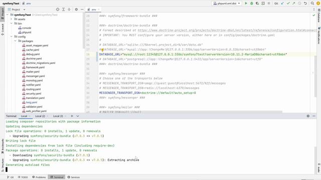Установка бандла для работы с Security Symfony смотреть онлайн