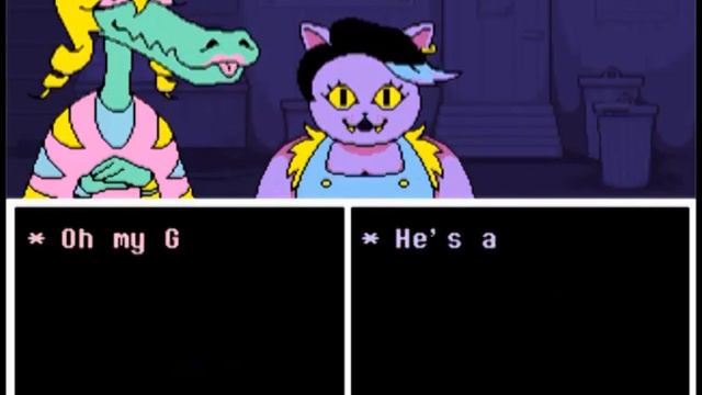 Undertale with Voices Pacifist 12 - The Burger Flipper and the Dumpster Divers смотреть онлайн