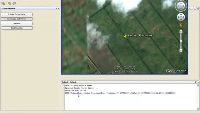 Google Earth Embedded on Java Frame смотреть онлайн