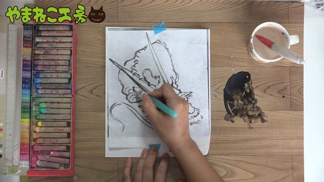 キットパス 088　龍の水墨画風を描いてみよう смотреть онлайн
